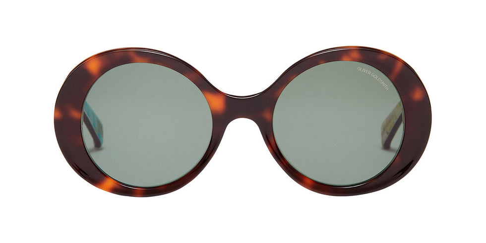 OLIVER GOLDSMITH® & TED BAKER® -1960'S  TORTOISE SUNGLASSES