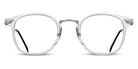 Matsuda® 2808H MTD 2808H Crystal/Matte Antique Silver 45 - Crystal / Matte Antique Silver Eyeglasses
