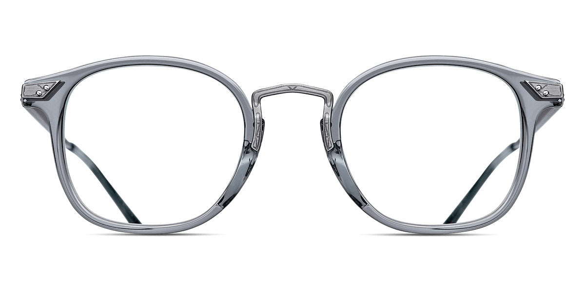 Matsuda® 2808H MTD 2808H Grey Crystal/Antique Silver 47 - Grey Crystal / Antique Silver Eyeglasses