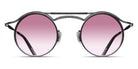 Matsuda® 2903H MTD 2903H Ruthenium/Pink Gradient 43 - Ruthenium / Pink Gradient Sunglasses
