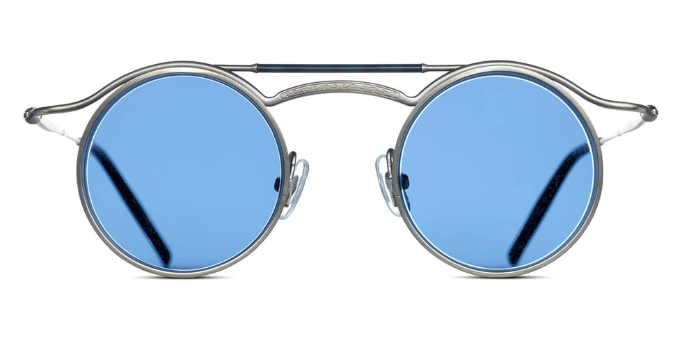 Matsuda® 2903H MTD 2903H Antique Silver/Cobalt Blue 43 - Antique Silver / Cobalt Blue Sunglasses