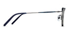Matsuda® 2903H MTD 2903H Antique Silver/Cobalt Blue 43 - Antique Silver / Cobalt Blue Sunglasses