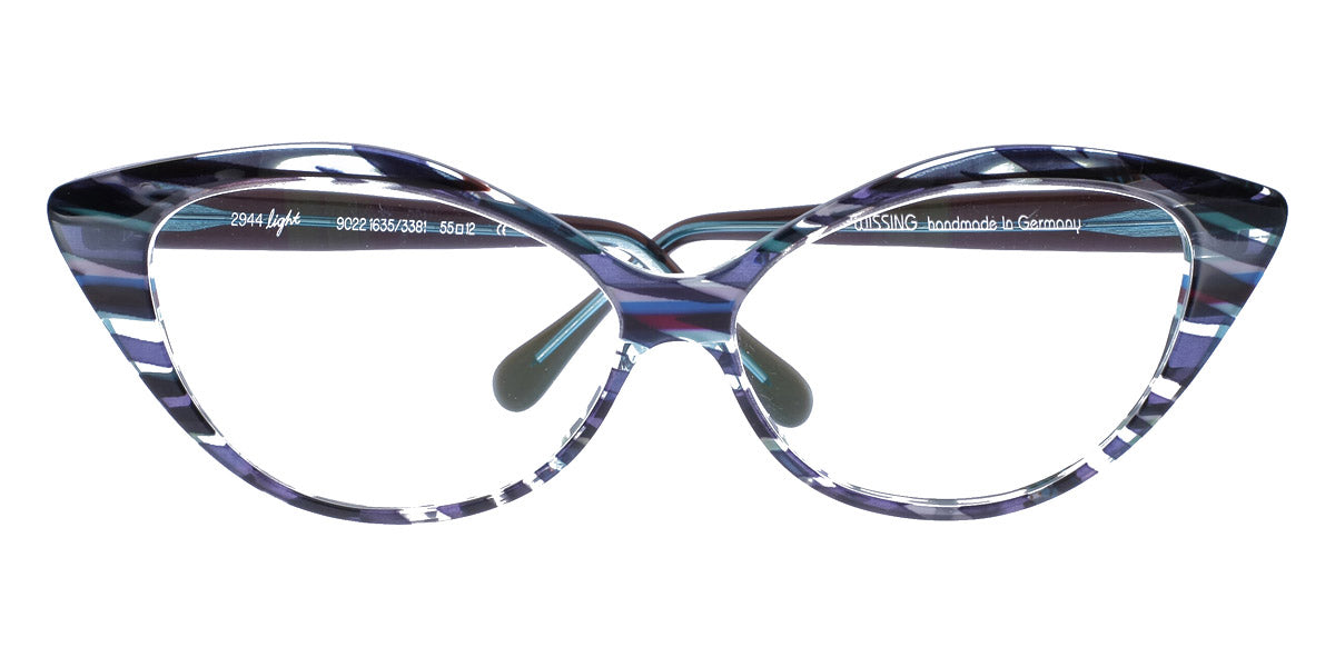 Wissing® 2944 L WIS 2944 L 9022 1635/3381 52 - Eyeglasses