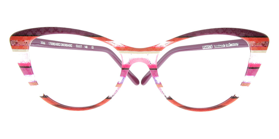Wissing® 3066 WIS 3066 1700REHERZ/2803REHERZ 53 - Eyeglasses