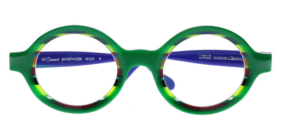 Wissing® 3157 D WIS 3157 D 9041 1674/2596 46 - Eyeglasses