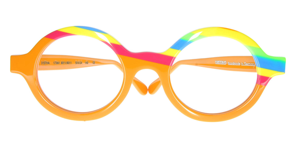 Wissing® 3157 HA WIS 3157 HA 1736V 8011/8011 50 - Eyeglasses