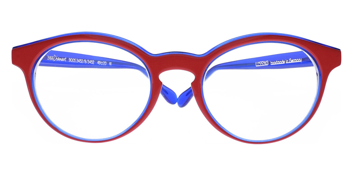 Wissing® 3166 D WIS 3166 D 9005 3452/8/3452 49 - Eyeglasses