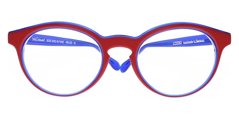 Wissing® 3166 D WIS 3166 D 9005 3452/8/3452 49 - Eyeglasses