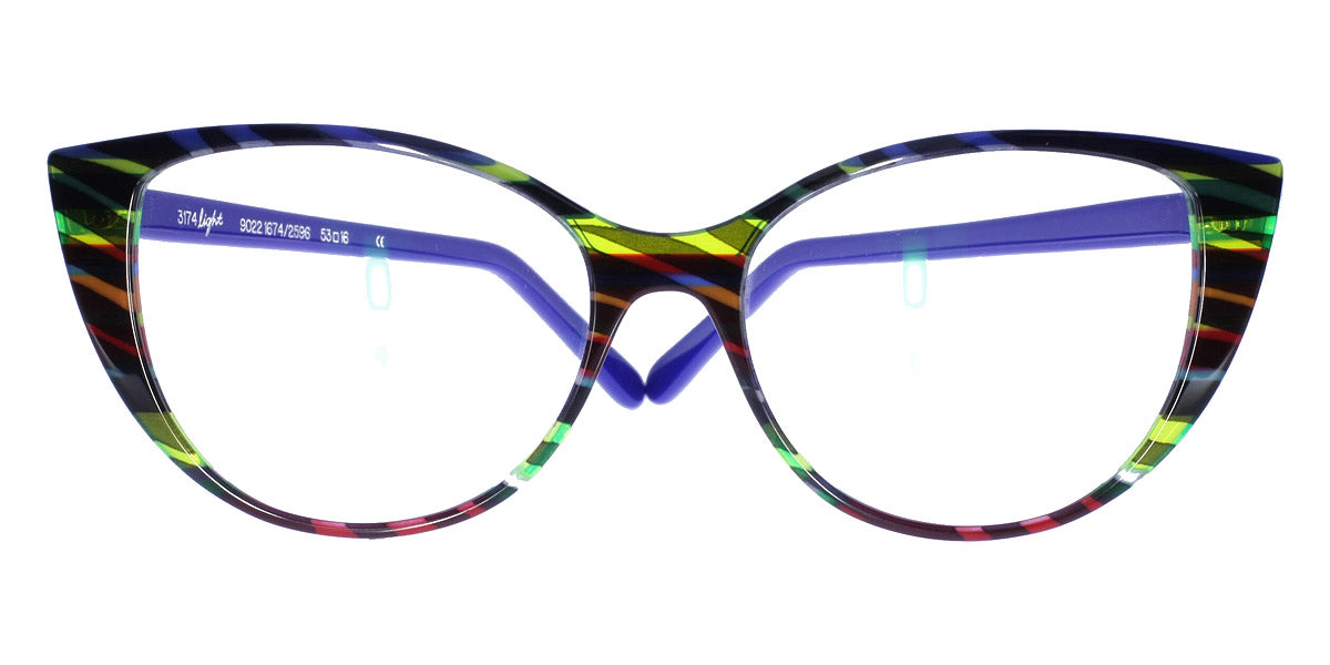Wissing® 3174 L WIS 3174 L 9022 1674/2596 53 - Eyeglasses