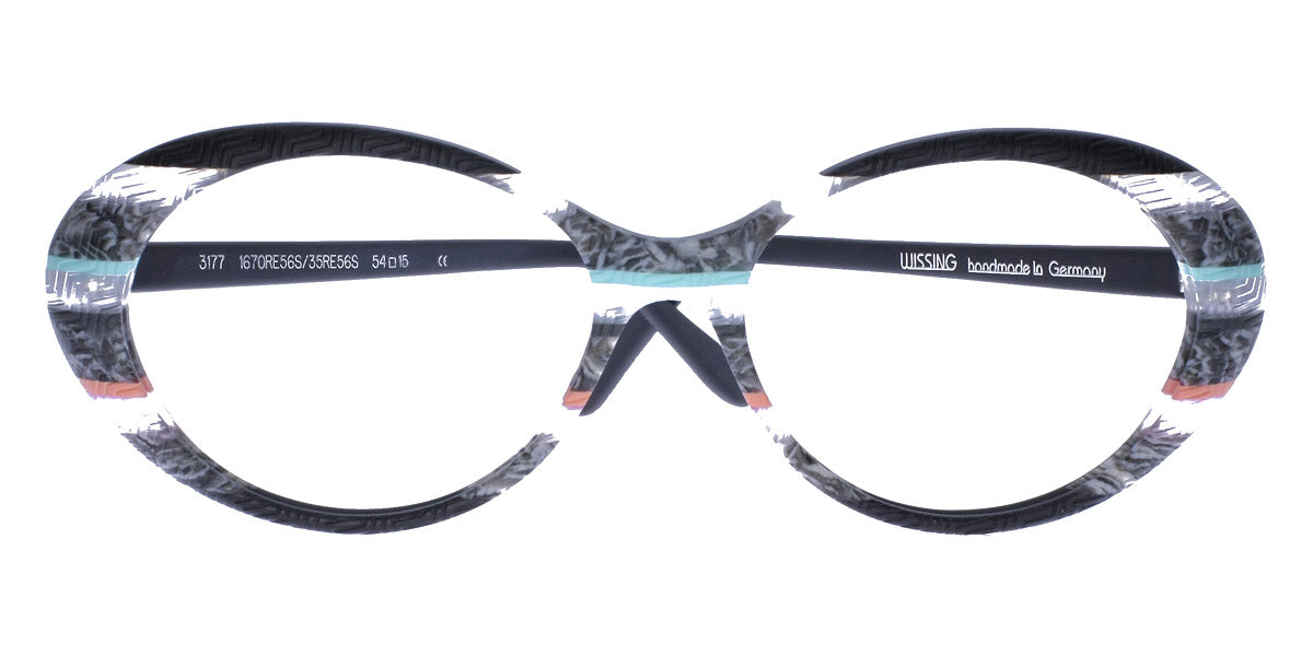Wissing® 3177 WIS 3177 1670RE56S/35RE56S 54 - 1670RE56S/35RE56S Eyeglasses