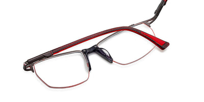 Etnia Barcelona® MAGNY COURS 4 MAGNYC 55O GMRD - GMRD Gray/Red Eyeglasses