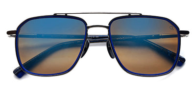 Etnia Barcelona® MUNGER MOSS SUN 4 MUNGER 57S SLBL - SLBL Silver/Blue Sunglasses
