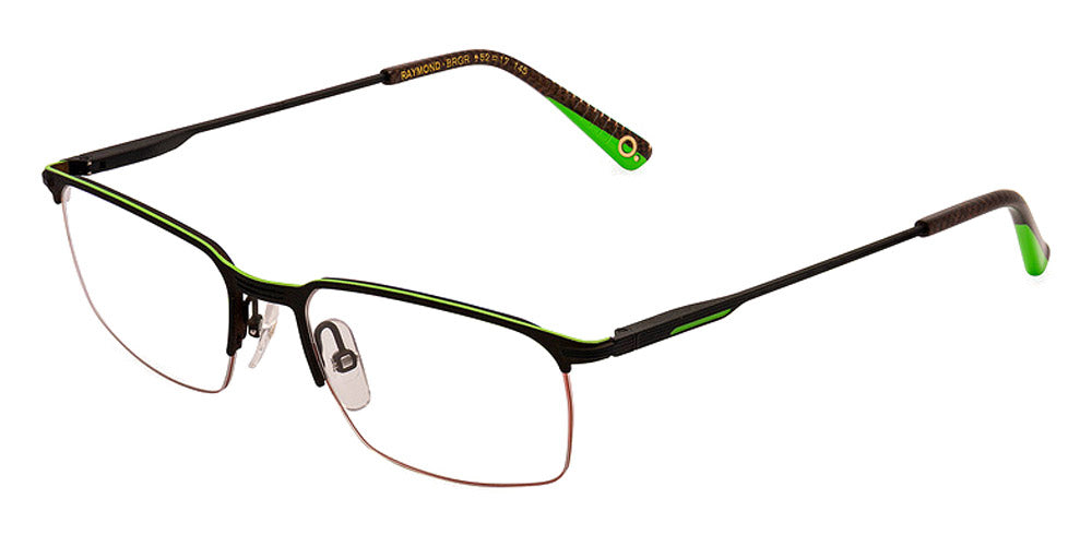 Etnia Barcelona® RAYMOND 4 RAYMON 52O BRGR - BRGR Brown/Green Eyeglasses