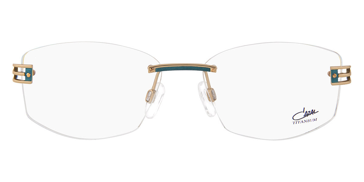 Cazal® 4302  CAZ 4302 002 53 - 002 Turquoise-Gold Eyeglasses