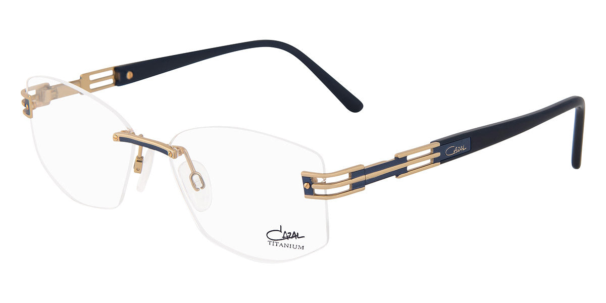 Cazal® 4302  CAZ 4302 004 53 - 004 Navy Blue-Gold Eyeglasses