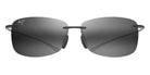 Maui Jim® ʻakau B442 05CM - Crystal Matte/Blue Hawaii Sunglasses