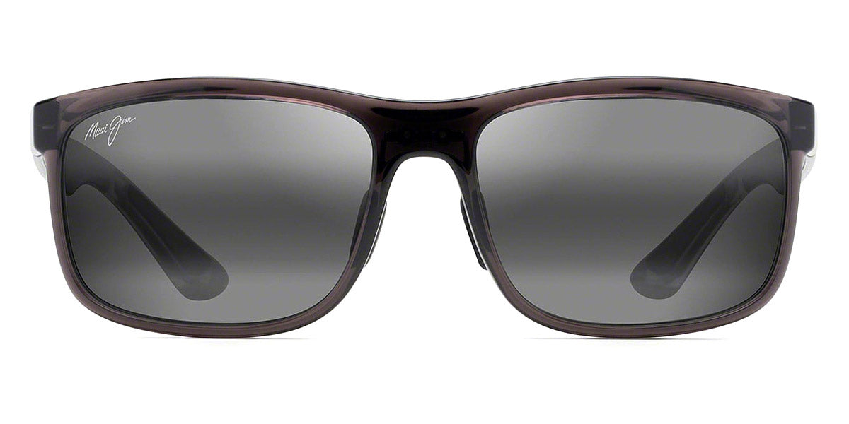 Maui Jim® Huelo B449 03 - Steel Blue with Crystal/Blue Hawaii Sunglasses