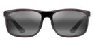Maui Jim® Huelo B449 03 - Steel Blue with Crystal/Blue Hawaii Sunglasses