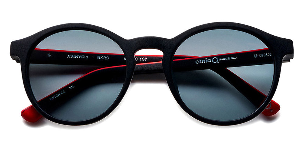 Etnia Barcelona® AVINYO 3 SUN 5 AVINY3 51S BKRD - BKRD Black/Red Sunglasses