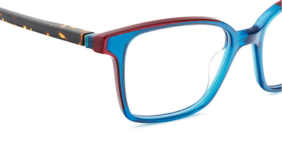 Etnia Barcelona® TEIDE 5 TEIDE 51O BXTQ - BXTQ Maroon/Turquoise Eyeglasses