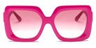 Emmanuelle Khanh® EK 5082 EK 5082 757 56 - 757 - Fuschia Rose Sunglasses