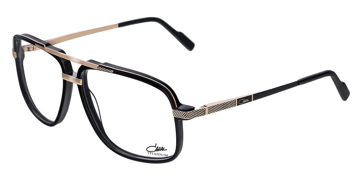 Cazal® 6027  CAZ 6027 001 60 - 001 Black-Gold Eyeglasses