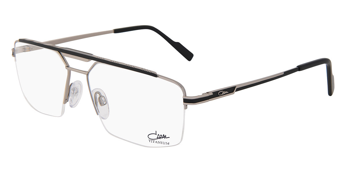 Cazal® 7098 CAZ 7098 002 59 - 002 Silver-Black Eyeglasses