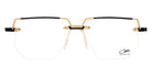 Cazal® 742  CAZ 742 095 59 - 095 Black-Gold Eyeglasses
