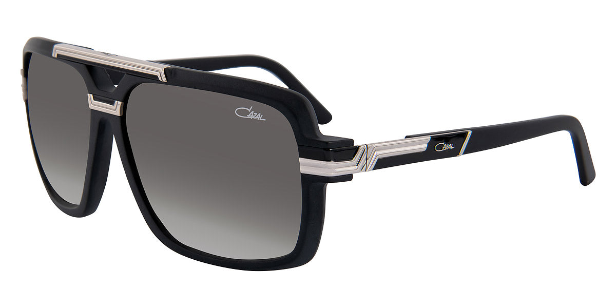 Cazal® 8042  CAZ 8042 002 61 - 002 Black-Silver Mat/Green Gradient Sunglasses