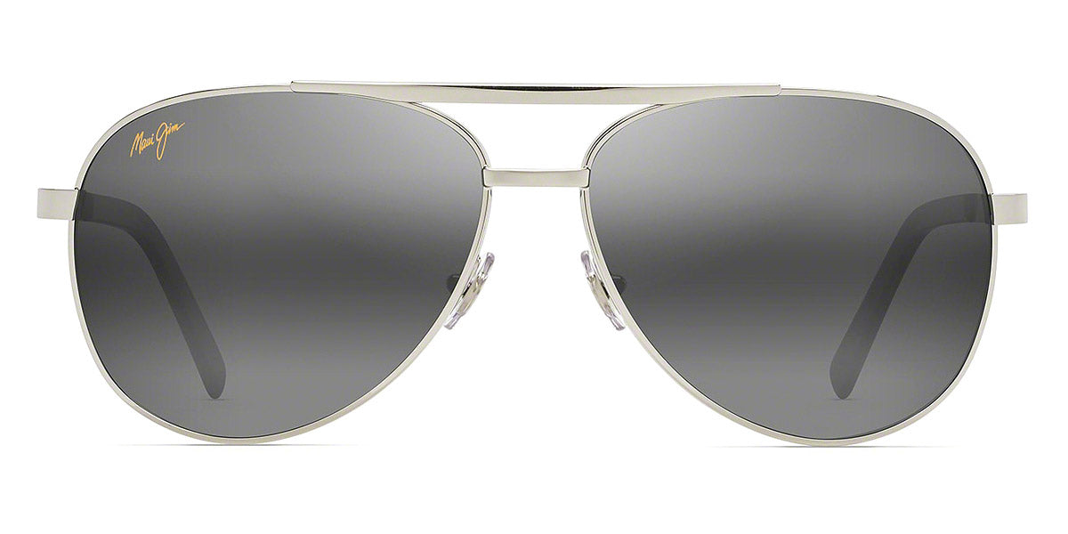 Maui Jim® Seacliff 831-17 - Silver / Neutral Grey Sunglasses