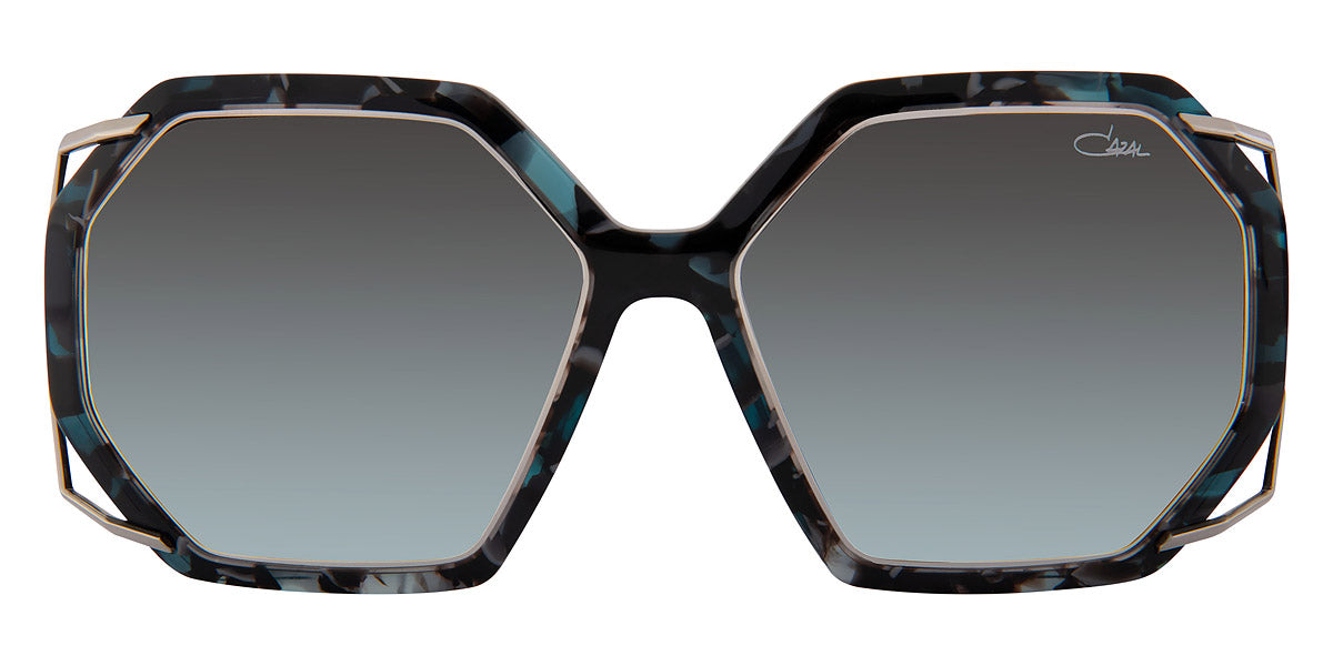 Cazal® 8505  CAZ 8505 003 57 - 003 Petrol Blue-Silver/Green Gradient Sunglasses