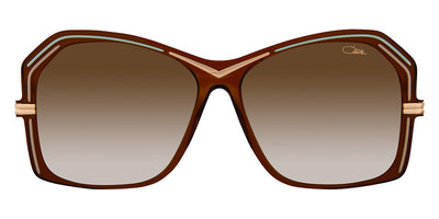 Cazal® 8510  CAZ 8510 002 58 - 002 Brown-Turquoise/Brown Gradient Sunglasses