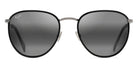 Maui Jim® Noni 854-02 - Black Gloss with Gunmetal / Neutral Grey Sunglasses