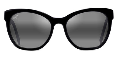 Maui Jim® Alulu 878-02 - Gloss Black / Neutral Grey Sunglasses