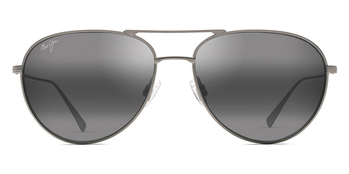 Maui Jim® Walaka B885 03 - Matte Black Fade to Blue/Blue Hawaii Sunglasses