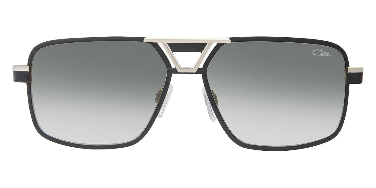 Cazal® 9071  CAZ 9071 002 61 - 002 Black-Silver/Green Gradient Sunglasses