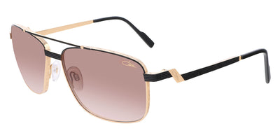Cazal® 9101  CAZ 9101 001 63 - 001 Black-Gold/Brown Gradient Sunglasses