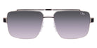 Cazal® 9106  CAZ 9106 002 60 - 002 Black-Silver/Green Gradient Sunglasses