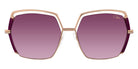 Cazal® 9502  CAZ 9502 004 58 - 004 Aubergine-Gold/Violet Gradient Sunglasses