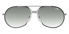 Cazal® 968 CAZ 968 002 62 - 002 Black-Silver Sunglasses