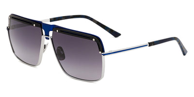 Sama® ALBERTO SAM Platinum Blue 63 - Platinum Blue Sunglasses