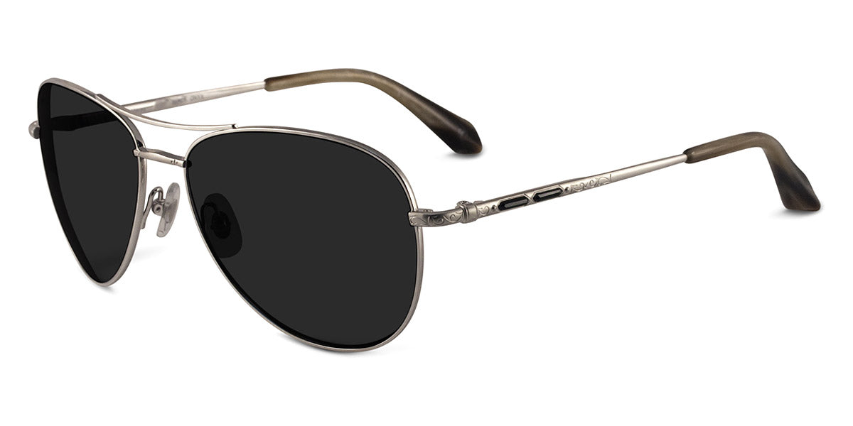 Sama® BLACK ONYX SAM Platinum 60 - Platinum Sunglasses