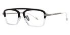 Philippe V® Χ44 PHI Χ44 Black/Clear 55 - Black/Clear Sunglasses