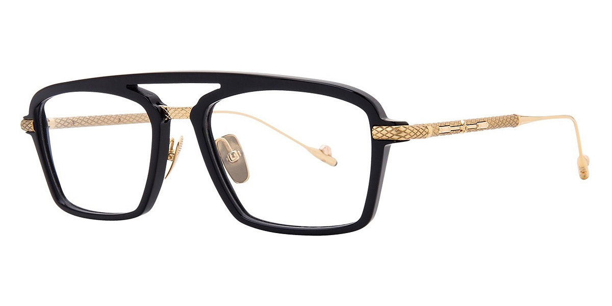 Philippe V® Χ44 PHI Χ44 Black/Gold 55 - Black/Gold Sunglasses