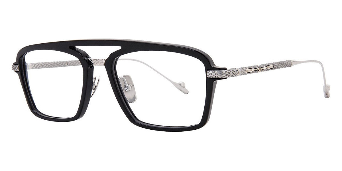 Philippe V® Χ44 PHI Χ44 Black/Silver 55 - Black/Silver Sunglasses