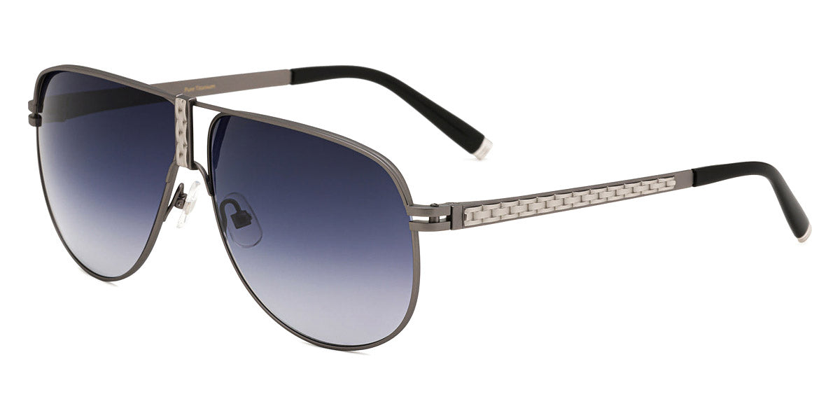 Sama® NO H8 SAM Flat Black 64 - Flat Black Sunglasses