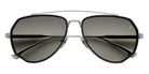 Philippe V® No12.1 PHI No12.1 Silver/Green Gradient 58 - Silver/Green Gradient Sunglasses