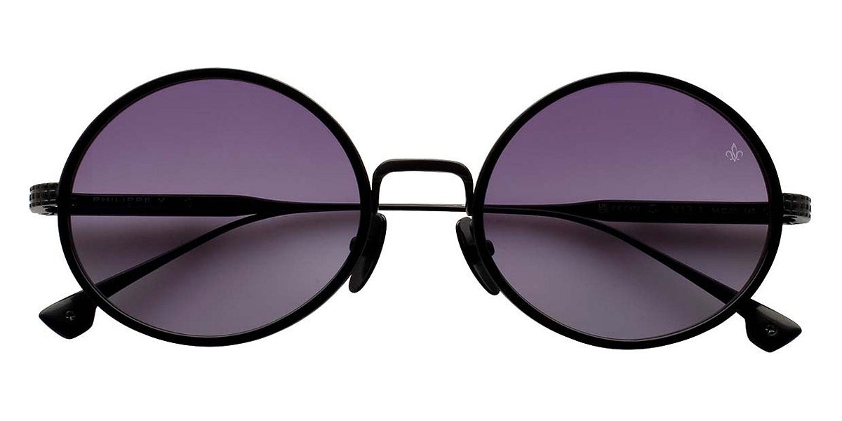 Philippe V® No13.1 PHI No13.1 Black Matte/Gray Gradient 53 - Black Matte/Gray Gradient Sunglasses