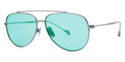 Philippe V® No15.1 PHI No15.1 Silver/Jelly Green PTC 60 - Silver/Jelly Green PTC Sunglasses