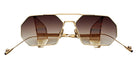 Philippe V® No17.1 PHI No17.1 Gold/Brown 60 - Gold/Brown Sunglasses